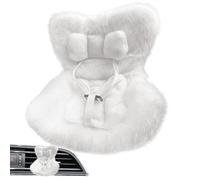Befeixue Seggiolino auto per bambole - clip di ventilazione 17 cm sedile bambola dolce accessorio decorazione da scrivania alla moda per ragazze e bambini collezionisti