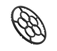 Befeixue Supporto Per Wok | Griglia In Ghisa Per Stufe - Anello Riduttore Antiscivolo 18,3 cm per Pentole da Campeggio e Caffettiera