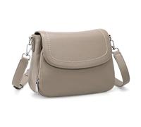 befen Borse a Tracolla in Vera Pelle per Donna con Portafoglio RFID Incorporato - BorMedia Sella per Donna - Borsetta a Tracolla