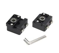 Befenybay 2 viti di piombo in alluminio per asse Z con diametro superiore di 8 mm per supporto per cuscinetto a Z Ender-3 CR-10 per stampante 3D (alluminio-2)