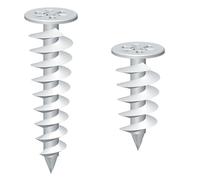 Befestigungsmaterial WKRET-MET 10 tasselli in schiuma dura, 50 mm, 85 mm, tasselli isolanti, tasselli in polistirolo, tasselli a spirale, tasselli WDVS, accessori per isolamento nel sistema di
