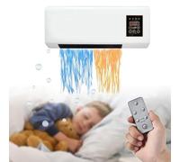 Befoore Climafy Air Conditioner, Climafy Air Conditioner Portatile Split Max, Climafy Air Conditioner da Parete Multifunzionale, Aria Calda/Vento Naturale con Split Max, Funzionamento(C)