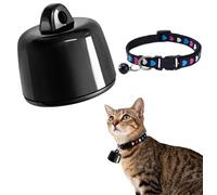 Befoore Dispositivo di localizzazione for cani - Localizzatore for gatti di piccola taglia, Smart Tag | Localizzatore GPS wireless portatile, localizzatore di animali domestici(Black,Black)