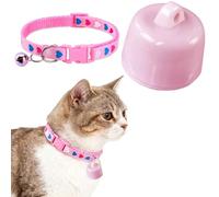 Befoore Dispositivo di localizzazione for cani - Localizzatore for gatti di piccola taglia, Smart Tag | Localizzatore GPS wireless portatile, localizzatore di animali domestici(Pink,Pink)