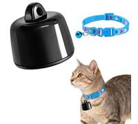 Befoore Localizzatore for cani - Dispositivo di localizzazione for gatti con iOS e Android, tag di localizzazione GPS - Trova chiavi, localizzatore di segnale wireless(Blue,Black)
