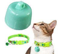 Befoore Mini localizzatore GPS for cani e gatti, mini localizzatore for animali domestici iOS e Android, collare intelligente for il monitoraggio della posizione degli animali(Green,Green)