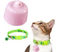 Befoore Mini localizzatore GPS for cani e gatti, mini localizzatore for animali domestici iOS e Android, collare intelligente for il monitoraggio della posizione degli animali(Green,Pink)