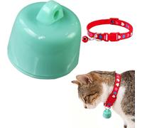 Befoore Mini localizzatore GPS for cani e gatti, mini localizzatore for animali domestici iOS e Android, collare intelligente for il monitoraggio della posizione degli animali(Red,Green)
