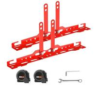 Befoore Piastre for allineamento Ruote in Acciaio Inossidabile con Fori di Sospensione, Kit Fai da Te for l'allineamento della convergenza dell'auto for regolazioni Anteriori Rapide e Precise