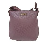 Before by Luigi Benetton Borsa Donna LANCETTI a Spalla Tracolla in Tessuto Personalizzato Regolabile Bandoliera Rettangolare ART: LL22W-100-1 LINEA ALBA Dimensioni 26 X 24 X 5 (MALVA)