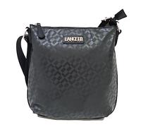 Before by Luigi Benetton Borsa Donna LANCETTI a Spalla Tracolla in Tessuto Personalizzato Regolabile Bandoliera Rettangolare ART: LL22W-100-1 LINEA ALBA Dimensioni 26 X 24 X 5 (NERO)