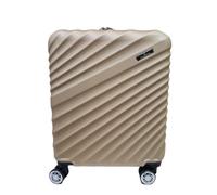 Before by Luigi Benetton Trolley rigido utilizzabile come bagaglio a mano, approvato dalla maggior parte delle compagnie aeree low cost, 55 cm, Misure 55 x 40 x 20 cm Marchio Nazareno Gabrielli (ORO)
