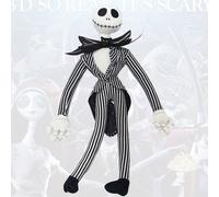 Before Christmas Jack Skellington Poseable Plush Doll 12" The Nightmare