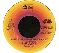BEFORE THE NEXT TEARDROP FALLS 7" (VINYL 45) UK ABC 1974