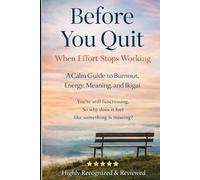 Before You Quit When Effort Stops Working: A Calm Guide to Burnout, Energy, Meaning, and Ikigai