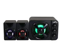 beFree Sound Sistema di altoparlanti da gioco a colori LED 2.1