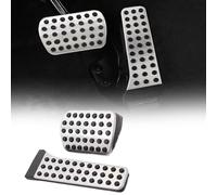 BEFZIMYL 2 Pezzi Car Styling Accelerator Pedal Covers Pad per B&Enz C GLC GLK SLK E Class W205 X253 W213 2016 2017 2018 2019