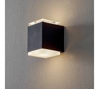 BEGA 50063 applique LED 3.000K 9 cm nero satinato BEGA