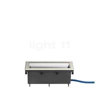 Bega 84091 - Faretto da incasso a terra LED, acciaio inossidabile - 3.000 K