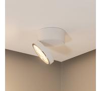Bega Faretto da soffitto 51312.1, bianco, metallo DALI orientabile BEGA