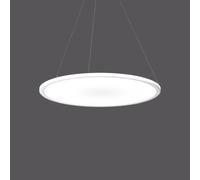 BEGA Lampada a sospensione RZB Sidelite ECO Ø 58 cm opale 4.000 K BEGA