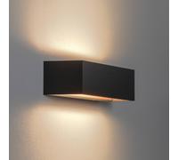 Bega Studio Line Applique a LED, nero, metallo, 30 cm BEGA