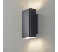 BEGA Studio Line applique stretta nero/allum 22cm BEGA