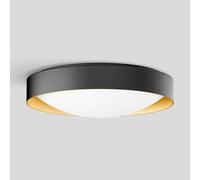 Bega Studio Line plafoniera Ø36cm nero/ottone BEGA
