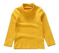 Beganly - Maglietta per bambina, calda e morbida, top basic, per neonati, sotto strato, classici per bambini, in cotone, a maniche lunghe, 2 anni