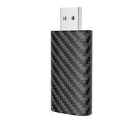 Begchy Adattatore CarPlay Wireless in Fibra di Carbonio USB Dongle Android Auto Wireless Mini Ai Box Adattatore Cablato per Android Auto Wireless