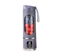 Begchy Frullatore Portatile Spremiagrumi Elettrici USB Mini Ricaricabile con 12 Cutter 3Gears C