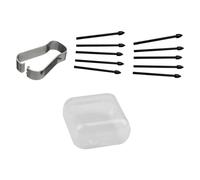 Begchy Punte di Ricambio per Remarkable 2, Punte per Penna Remarkable Durevoli per Pennarelli 1/2 (10 Pezzi) con Strumento Nero