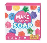 Begchy Sapone Fatto A Mano DIY Sapone Sapone Vegetale Materiali per Fabbricazione Sapone Set di Giocattoli per Ragazze Regalo di Compleanno Kit per La Fabbricazione di Sapone