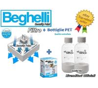 BEGHELLI 2 BOTTIGLIE PLASTICA PET 3336 + 1 FILTRO ARGENTO CARBONI ATTIVI 3341 [EEK: A+]