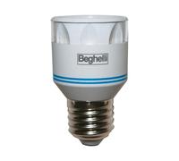Beghelli 56304 Portalampada Anti Black-Out, Materiale Termoplastico, Bianco