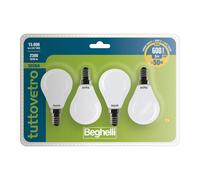 Beghelli 56386BL Lampadina a risparmio energetico Bianco 5 W E14 E Beghelli