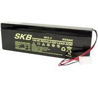 BEGHELLI 6V 4Ah Batteria al Piombo SKB