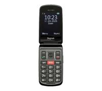 Beghelli Telefono per anziani Salvalavita SLV19N ECO – SOS, tasti grandi, 2.8" Nero