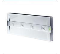 Beghelli BEG824M Plafoniera Emergenza LED, lampada, vetro;policarbonato, acciaio, multicolore