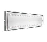 Beghelli Ticinique Lampada di Emergenza LED Incasso Colore Bianco 18 Watt IP42