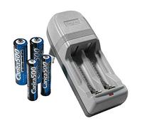 Beghelli Caricabatterie Power+ BEG8861 Professionale 13,5W +4 pile AAA/AA Nero