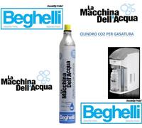 BEGHELLI CILINDRO C02 GAS GASATURA CO2 X LA MACCHINA DELL'ACQUA 80 LITRI PIENO [EEK: A]