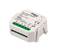 Beghelli - Dom-e Interruttore Tapparelle WiFi, Controllo da Smartphone, Alexa e Google Assistant, App Dom-E, Bianco