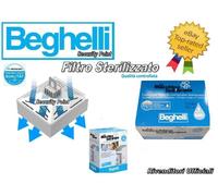 BEGHELLI FILTRO CARBONI RESINA SCAMBIO IONICO ARGENTO MACCHINA DELL'ACQUA NUOVO