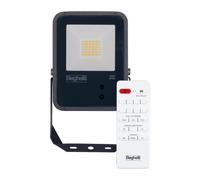 Beghelli 86169 Floodlight FL Dual Sensor Proiettori da Esterno, 20W Nero IP66 Sens 4K