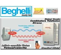 BEGHELLI INTELLIGENT ANTIFURTO ALLARME VILLA CASA NEGOZIO GARAGE WIRELESS LOCALE [EEK: A + Rivenditori ufficiali]