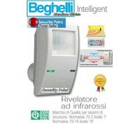 BEGHELLI INTELLIGENT ANTIFURTO WIRELESS VOLUMETRICO IR 8154 ALLARME CASA UFFICIO [EEK: A]