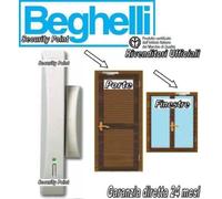 BEGHELLI INTELLIGENT PERIMETRALE 8072 BIANCO PORTE FINESTRE MAGNETICO RADIO DUAL [EEK: A]