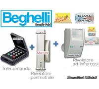 BEGHELLI INTELLIGENT PERIMETRALE 8073 + VOLUMETRICO 8154 + TELECOMANDO 8074 [EEK: A+]
