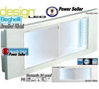 BEGHELLI LAMPADA LED EMERGENZA ARREDO ELEGANTE SOTTILE SOSTITUIRE VECCHI MODELLI